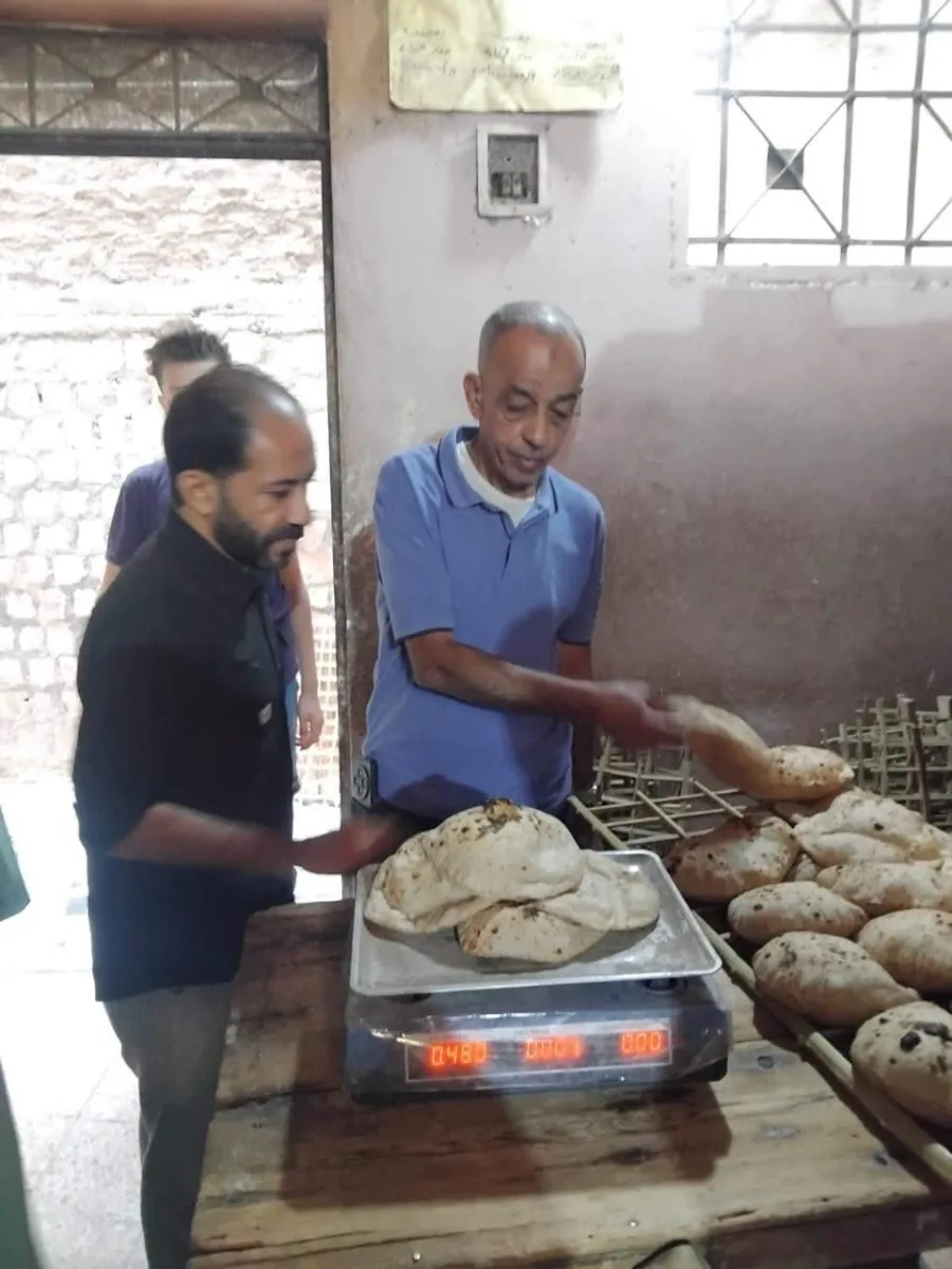 136 بطاقة تموينية داخل مخبز مخالف.. و270 محضرًا في حملات بالمنيا